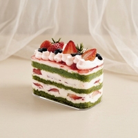 Boîte à gâteau transparente de qualité alimentaire avec logo personnalisé, boîte pliante haute transparente, emballage cadeau pour anniversaire, mariage, dessert