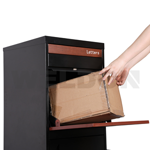 Oem ODM thuận tiện an toàn khóa dễ dàng cài đặt chống trộm miễn phí-đứng gói thả hộp và hộp thư trên hàng rào, tường, mặt đất - Product Image 3