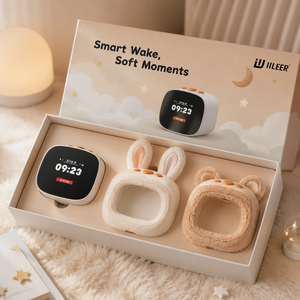 Coffret cadeau Smart Sleep Care avec réveil numérique et montre connectée pour un style de vie moderne - Product Image 5