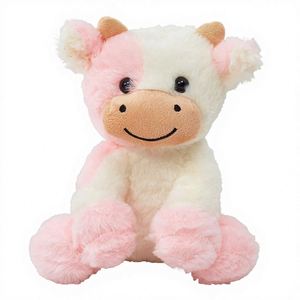 <b>Cute</b> Ox Chinese Zodiac Plush Cloth <b>Doll</b> Toy 22cm Color Coordinated Manufacturer Wholesale - Product Image 2