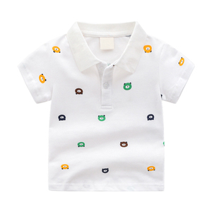 Ins nuovo all'ingrosso personalizzato a maniche corte per ragazzi estate Cartoon top per bambini di alta qualità t-Shirt <span class=keywords><strong>POLO</strong></span> per ragazzi - Product Image 2