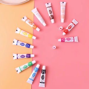 Tubos de Pintura Acrílica de 6 ml, Pinturas Acrílicas Seguras y No Tóxicas, Juego de 12 Colores <span class=keywords><strong>para</strong></span> Lienzo, Vidrio, Cerámica, Papel, Medio de Pintura - Product Image 1