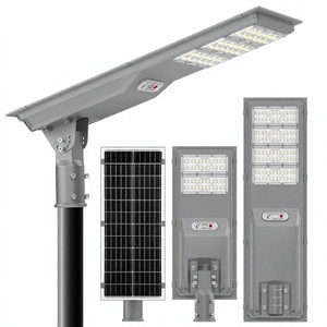 Lampadaires solaires IP65 directement de l'usine de Zhongshan - Lampes LED solaires intégrées pour l'embellissement <span class=keywords><strong>urbain</strong></span> et l'éclairage routier - Product Image 1
