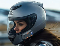 Casque Intercom Moto C2 XBOON pour Audio Mesh avec Annulation d'Écho CVC et Conception Supra-Auriculaire