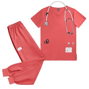 Conjuntos de Uniformes Médicos Tejidos para Cuidado Geriátrico con Detección de Agujas y Diseño de Fácil Colocación para Personal de Residencias de Ancianos y Cuidado de Personas Mayores Unisex - Product Image 5