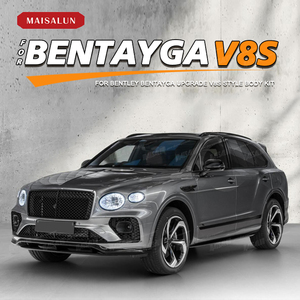 Kit de carrosserie de Style V8S en Fiber de carbone sec de <span class=keywords><strong>prix</strong></span> usine pour <span class=keywords><strong>Bentley</strong></span> <span class=keywords><strong>Bentayga</strong></span> Kit de carrosserie de jupes latérales de capot de diffuseur arrière de lèvre avant - Product Image 3