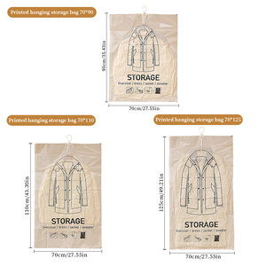 Housse <span class=keywords><strong>de</strong></span> protection anti-poussière pour vêtements, sac <span class=keywords><strong>sous</strong></span> <span class=keywords><strong>vide</strong></span> en PET pour placard - Product Image 3