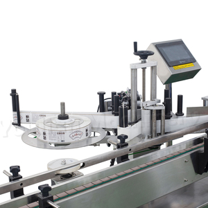 MT-200 Automatische Huisdier Water Plastic Fles Etiketteermachine Sticker Tafelblad Dubbelzijdige Ronde Fles Etiketteermachine Met Datum <span class=keywords><strong>Coder</strong></span> - Product Image 2