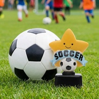 Trofeo Deportivo Personalizado ROOGO de Resina Grabado con Láser, Base Geométrica Moderna, Copa de Premio, Reconocimiento a Empleados, Negocios Corporativos