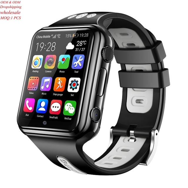 Latest W5 Dual Cameras Smart Phone Watch 1.54 Inch Full-fit Screen 2GB+16GB AI Voice Education GPS Tracking