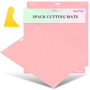 Tapis de coupe 12x12 pour <span class=keywords><strong>Cricut</strong></span> <span class=keywords><strong>Maker</strong></span> Tapis de coupe antidérapant adhésif à grille pour l'artisanat, le courtepointe, la couture et tous les arts - Product Image 5