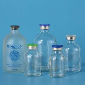 医療用バイアルボトル透明<span class=keywords><strong>2ml</strong></span> 3ml 5ml 10ml 15mlガラスアンプルボトル - Product Image 2