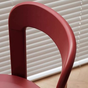 Vintage High-End Modern Teak Dining <strong>Chair</strong> Solid Stackable Cream Style Home Office Hotel Bedroom Colorful <strong>Rey</strong> <strong>Chair</strong> - Product Image 5