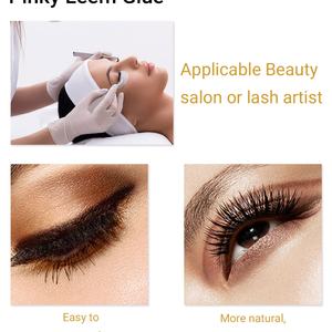 Colle à cils Pinky Leem 2s pour une tenue forte, colle à extensions de cils, colle à cils personnalisée, adhésif noir transparent, colle à cils coréenne - Product Image 5