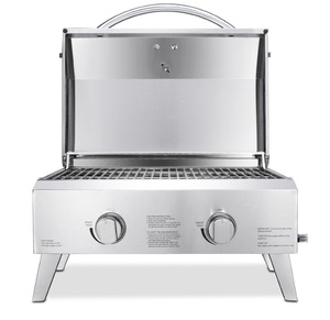 Grill à gaz réglable en hauteur pour cuisine de restaurant, acier inoxydable, 6 brûleurs, petits grills à gaz - Product Image 3