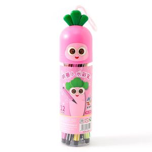 Autonomy - Juego de 12 Rotuladores de Acuarela con Forma de Zanahoria para Niños, para Dibujo Artístico - Product Image 5