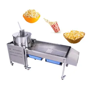Hervidor con forma de bola de pequeña escala, máquina para hacer palomitas de maíz, máquina de procesamiento de palomitas de maíz con sabor a caramelo