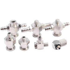 Accesorios para Brazos Robóticos, Piezas Neumáticas, Adaptadores Roscados M5, Conectores en T de Hierro, Codos, Ventosas de Conexión Rápida, Herrajes Grandes y Pequeños - Product Image 1