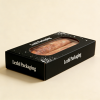 Salchicha de Pepperoni Ecológica Personalizada, Conservada a Baja Temperatura, en Caja de Papel con Ventana Sellada