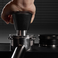 BANLEE Tamper à expresso personnalisé en acier inoxydable 51/53/58 mm avec pression constante de 30 lb et fonction d'auto-nivellement pour café