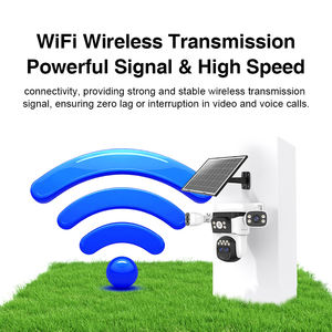 Беспроводная Wi-Fi IP-камера видеонаблюдения O-kam PRO CB621ZS 6K 12 МП с 3 объективами, 10-кратным зумом, CMOS-матрицей, для использования внутри помещений, с солнечной батареей, гарантия 1 год - Product Image 3