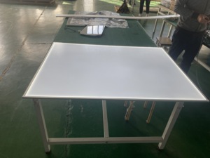 Nhà máy mát ấm trắng 600x600 1200x600 phẳng dẫn ánh sáng bảng điều khiển cho quảng cáo và hiển thị - Product Image 3