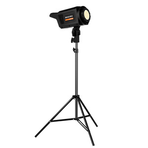 Luz de relleno para fotografía Bediro de 200W con temperatura de color ajustable para iluminación de fotografía y transmisión en vivo - Product Image 1