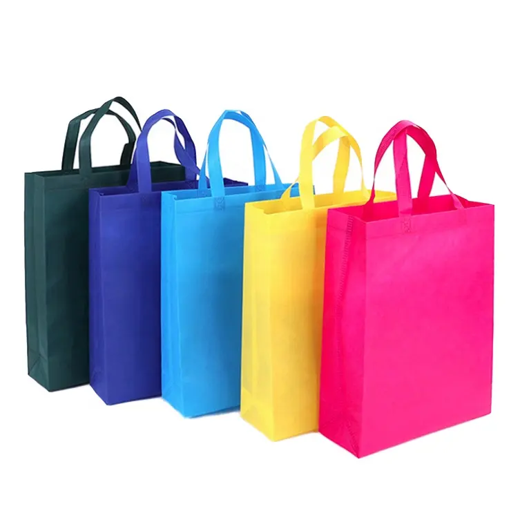 Складная переработанная большая продуктовая Распродажа по разумной цене, термопечать, Нетканая переработанная сумка на шнурке, ламинированная сумка, Нетканый мешок