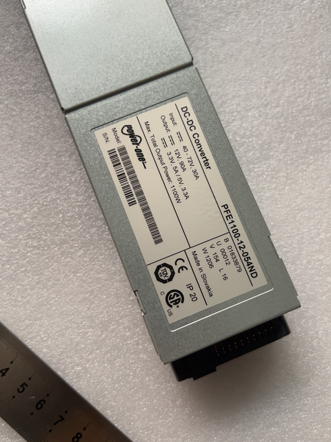 Power One PFE1100-12-054ND 1100W Server Power Supply Platinum Hot Swap Switching Power Module in Stock