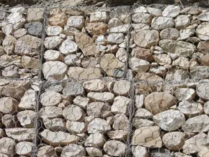Huangxing Chất lượng cao Kích thước tiêu chuẩn dệt gabion 1x1x2 gabion hộp lưới hộp giỏ với giá tốt nhất cho tường chắn - Product Image 4