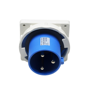 FALIANG Spina Elettrica Industriale di Alta Gamma 16A-32A-63A-125A IP67 in Ottone e Plastica 3P 4P 5P Rossa 380V per Uso Ospedaliero Impermeabile da Pannello - Product Image 5