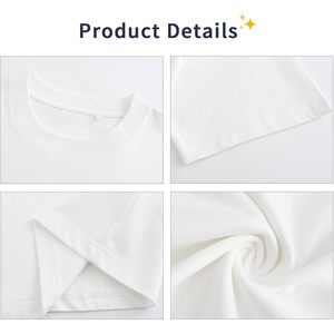 Camiseta Oversize para Hombre FOXA, Manga Corta, Cuello Redondo, Corte Holgado, Algodón Jersey, Transpirable, Estilo Urbano - Product Image 5