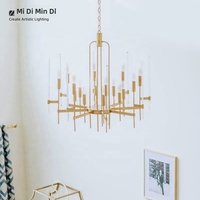 Luminaire suspendu moderne de luxe pour salle à manger et chambre à coucher, forme de branche d'arbre personnalisée et créative, hauteur réglable