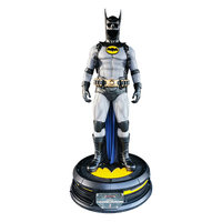 Estatua de Batman de Alta Calidad a Tamaño Real, Figura de Acción de la Película de DC Impresa en 3D en Resina y Fibra de Vidrio para Decoración del Hogar