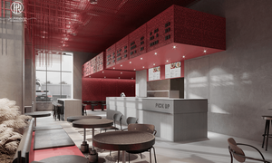 Muebles personalizados para pizzería, cafetería <span class=keywords><strong>y</strong></span> panadería, diseño de interiores para centro comercial <span class=keywords><strong>y</strong></span> supermercado, ideas de decoración para restaurante de pizza - Product Image 3