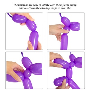 Artículos para Fiestas <span class=keywords><strong>de</strong></span> Cumpleaños, Juguetes para Niños, Globos <span class=keywords><strong>de</strong></span> Látex Mágicos Transparentes Mate <span class=keywords><strong>de</strong></span> Color Pastel Macaron, Gruesos, Largos, <span class=keywords><strong>de</strong></span> 260 mm - Product Image 4