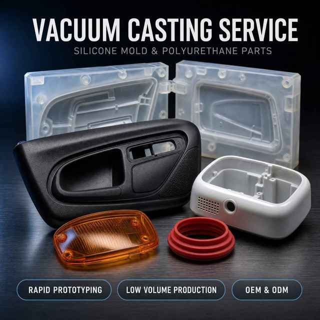 Customized Plastic Products Electric Scooters Motorcycle Cases Cheap Molding by Silicone Molds Vacuum Casting