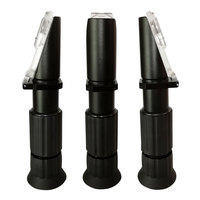 Bandelettes de test de liquide de refroidissement LED-B50 diesel du réfractomètre de point de congélation pour tester l'antigel avec lumière LED