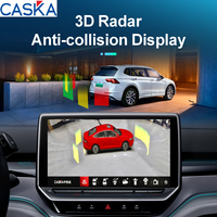 CASKA - Decodificador Todo en Uno con Pantalla Táctil Original para Automóvil, Sistema de Cámara Panorámica de 360 Grados, Radar 3D para Suzuki Jimny