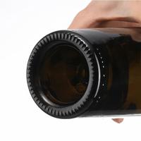 Bouteille de vin vide en verre de Bordeaux 750 ml, personnalisable avec logo, bouteille de vin en verre, Bottiglia Vino Cristal, emballage de vin rouge rechargeable