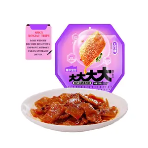 220g giảm cân bữa ăn thay thế Konjac đồ ăn nhẹ ít chất béo và ít calo Konjac thực phẩm Halal thuần chay hơi cay Konjac Tripe