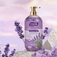 Savon liquide pour le corps à la lavande, blanchissant et hydratant, à base de plantes, 500 ml