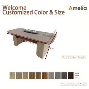 Muebles de Oficina de Madera de Lujo, <span class=keywords><strong>Escritorio</strong></span> Ejecutivo para Jefe, <span class=keywords><strong>Escritorio</strong></span> de Panel de Madera para Supervisor, <span class=keywords><strong>Escritorio</strong></span> Moderno para Gerente, Mesa de Jefe - Product Image 3