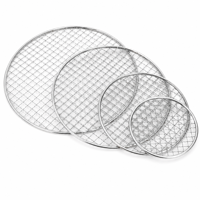 Grille de barbecue en acier inoxydable, écologique, robuste, antirouille, pour le camping en plein air, passe au lave-vaisselle