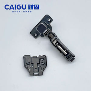 Modern design 3D-geweerzwart Baosteel verstelbaar soft-close hydraulisch stil ecologisch scharnier voor slaapkamer, woonkamer en kasten - Product Image 3