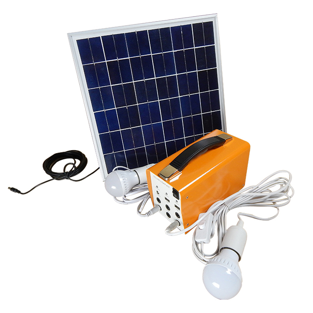 30w/12v Portable Camping Generator Smart Solar Panel Kit Mobile Charger USB Output Continuours Power Supply