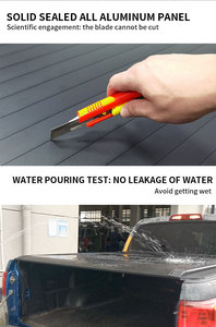 Nắp thùng xe bán tải cứng, cuộn tự động, chống thấm nước, hợp kim nhôm dành cho Dodge Ram 1500 2010-<span class=keywords><strong>2025</strong></span> - Product Image 5