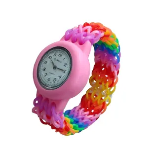 2024 DIY Digital silicone loom soft bands watches