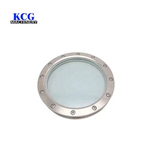 Bride de miroir d'observation en verre trempé de qualité sanitaire en acier inoxydable - Product Image 6