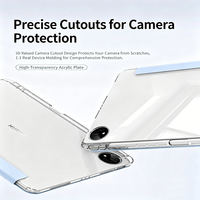 Étui de protection adapté pour Huawei Honor X8a/X9 11 pouces - Coque transparente en acrylique pour Honor X8A - Étui de tablette antichoc